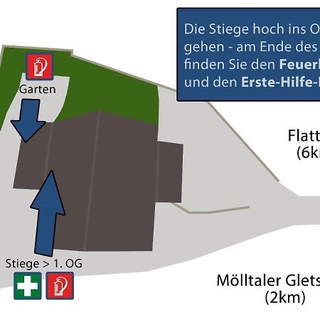 Gletscher Appartements Флатах Екстериор снимка